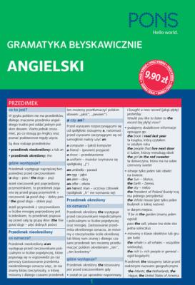Okładka książki Gramatyka błyskawicznie angielski