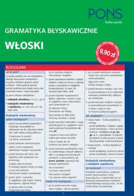 Okładka książki Gramatyka błyskawicznie włoski