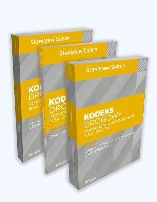 Kodeks drogowy komentarz z orzecznictwem NSA, SN i. Autor: Soboń Stanisław. SmakLiter.pl Okładka książki Kodeks drogowy komentarz z orzecznictwem NSA, SN i