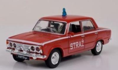 Okładka książki Kolekcja PRL-u Fiat 125P Straż
