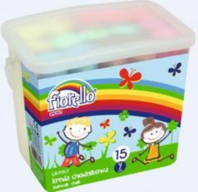 Opakowanie Kreda chodnikowa 7 kolorów=15szt FIORELLO