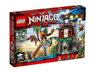 Lego Ninjago Wyspa Tygrysiej Wdowy. Autor: Ninjago. SmakLiter.pl Okładka książki Lego Ninjago Wyspa Tygrysiej Wdowy