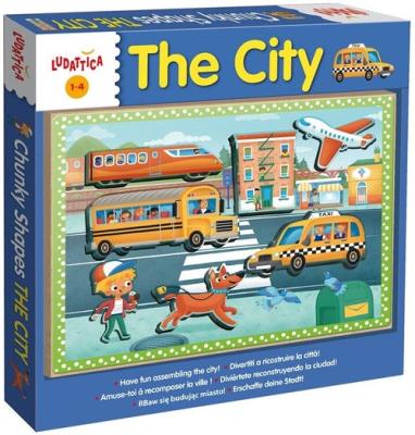 Opakowanie Ludattica Chunky Shapes Miasto
