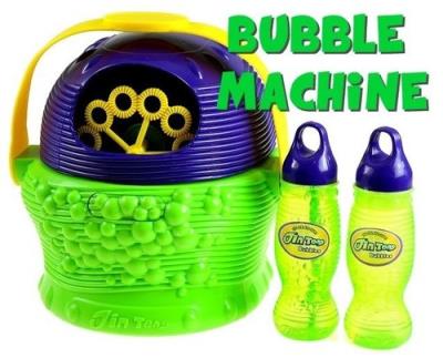 Maszyna do robienia baniek mydlanych + płyn bubble. Wydawca: Lean Toys. SmakLiter.pl Opakowanie Maszyna do robienia baniek mydlanych + płyn bubble