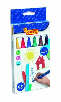 Opakowanie Mazaki dla dzieci 6 kolorów JOVI