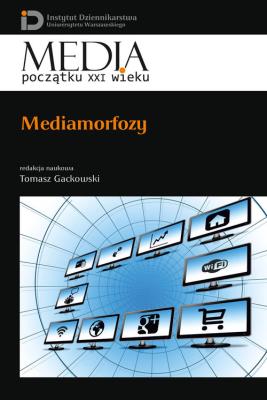 Mediamorfozy. Autor: red. Tomasz Gackowski. SmakLiter.pl Okładka książki Mediamorfozy