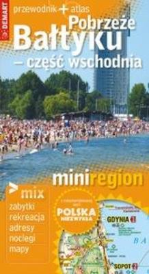 Okładka książki Mini region Pobrzeże Bałtyku przewodnik + atlas