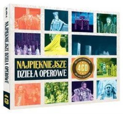 Najpiękniejsze dzieła operowe CD. Autor: praca zbiorowa. SmakLiter.pl Okładka książki Najpiękniejsze dzieła operowe CD