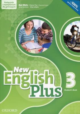 New English Plus 3 Podręcznik z repetytorium i nagraniami 20. Autor: Wetz Ben, Pye Diana, Quintana Jenny, Alicja Gałązka. SmakLiter.pl Okładka książki New English Plus 3 Podręcznik z repetytorium i nagraniami 20