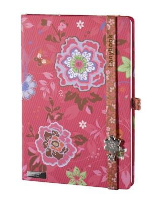 Opakowanie Notes A6 Flowers Beauty czerwony linia