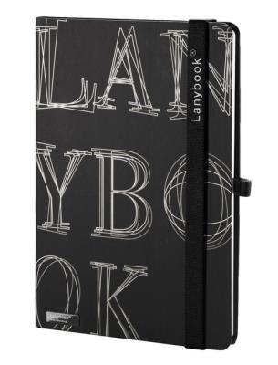 Opakowanie Notes A6 LYO Reflex czarny kratka