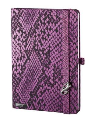 Opakowanie Notes A6 Snake Sharmer fuksja linia