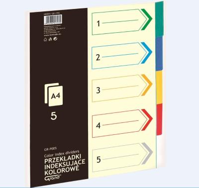 Opakowanie Przekładki indeksujące GR-P005