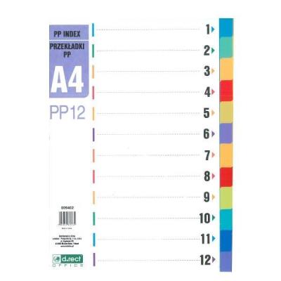 Opakowanie Przekładki PP 1-12 PP12 D.RECT