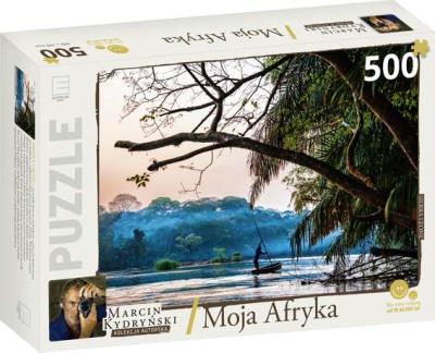 Puzzle. Moja Afryka - Sierra Leone. Autor: Marcin Kydryński. SmakLiter.pl Okładka książki Puzzle. Moja Afryka - Sierra Leone