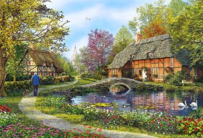 Opakowanie Puzzle Wiejska chatka 5000