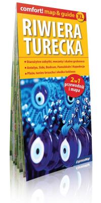 Riwiera Turecka comfort! map&guide XL. Autor:   Praca zbiorowa. SmakLiter.pl Okładka książki Riwiera Turecka comfort! map&guide XL