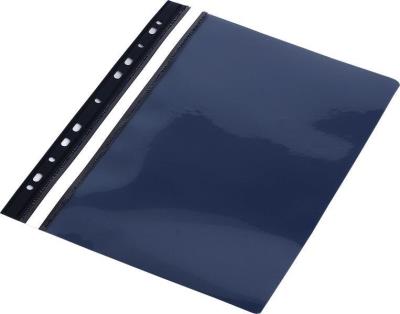 Opakowanie Skoroszyt A4 PVC z europerforacją granatowy(10szt)