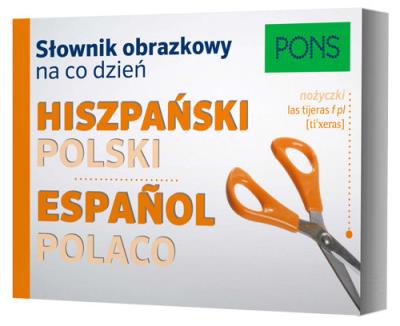 Okładka książki Słownik obrazkowy na co dzień hiszpański-polski