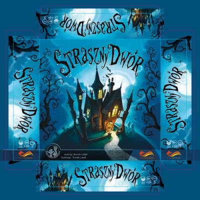 Straszny Dwór. Autor: Lobet Annick. SmakLiter.pl Okładka książki Straszny Dwór