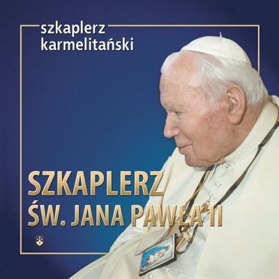 Okładka książki Szkaplerz św. Jana Pawła II