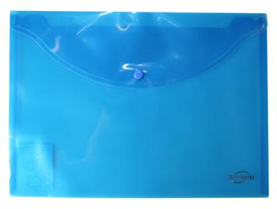 Opakowanie Teczka kopertowa A4 Niebieska transparentna