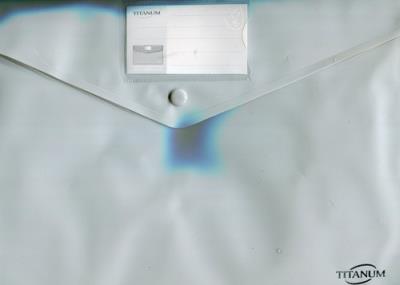 Opakowanie Teczka kopertowa A4 z wizytówką szara