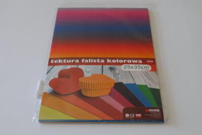 Opakowanie Tektura falista E 25cm x 35cm. Tęcza 5 szt.