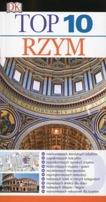 TOP 10 Rzym. Autor: Kennedy Jeffrey, Bramblett Reid. SmakLiter.pl Okładka książki TOP 10 Rzym