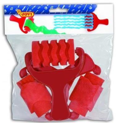 Wałki do malowania duże 3 wzory JOVI. Wydawca: JOVI. SmakLiter.pl Opakowanie Wałki do malowania duże 3 wzory JOVI