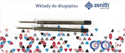 Wkład Zenith 4 czarny 2 sztuki. Wydawca: Astra. SmakLiter.pl Opakowanie Wkład Zenith 4 czarny 2 sztuki