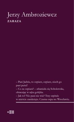 Okładka książki Zaraza