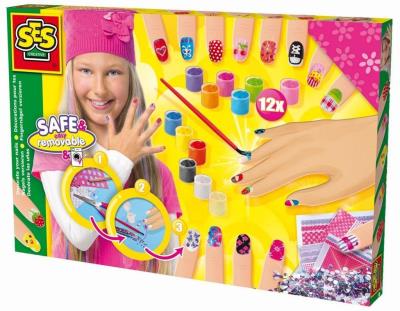 Zestaw do ozdabiania paznokci. Wydawca: SES NL. SmakLiter.pl Opakowanie Zestaw do ozdabiania paznokci