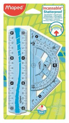 Opakowanie Zestaw flex mini linijki elastyczne 20 sztuk