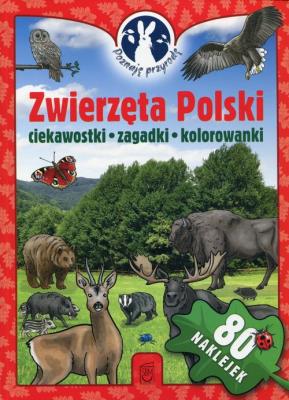 Zwierzęta Polski Poznaję przyrodę. Autor: Opracowanie zbiorowe. SmakLiter.pl Okładka książki Zwierzęta Polski Poznaję przyrodę