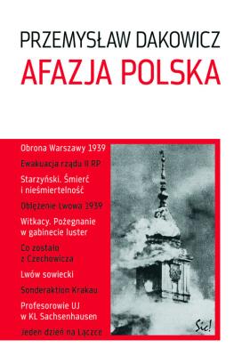 Afazja polska. Autor: Dakowicz Przemysław. SmakLiter.pl Okładka książki Afazja polska