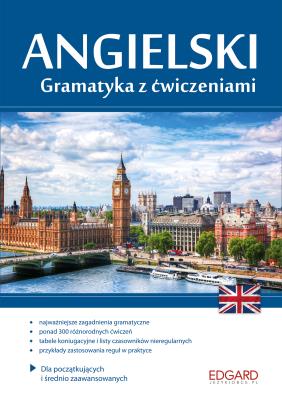 Angielski. Gramatyka z ćwiczeniami. Autor: Zimnoch Katarzyna. SmakLiter.pl Okładka książki Angielski. Gramatyka z ćwiczeniami