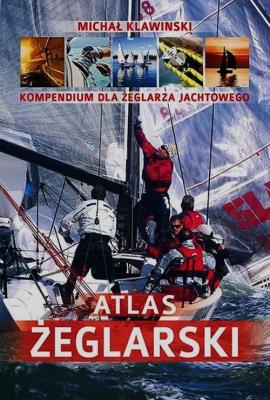 Atlas żeglarski. Autor: Michał Klawinski. SmakLiter.pl Okładka książki Atlas żeglarski