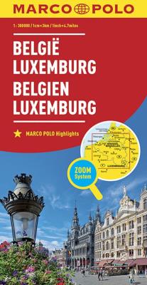 Belgia Luxemburg mapa. Autor: Opracowanie zbiorowe. SmakLiter.pl Okładka książki Belgia Luxemburg mapa