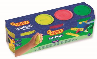 Opakowanie Ciastoplastolina Fluo 3x110gr JOVI