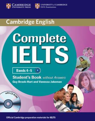 Complete IELTS Bands 4-5 Student's Book without answers + CD. Autor: Brook-Hart Guy, jakeman Vanessa. SmakLiter.pl Okładka książki Complete IELTS Bands 4-5 Student's Book without answers + CD