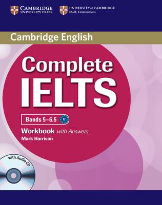 Complete IELTS Bands 5-6.5 Workbook with answers. Autor: Harrison Mark. SmakLiter.pl Okładka książki Complete IELTS Bands 5-6.5 Workbook with answers