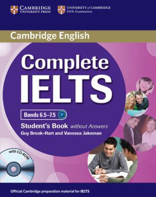 Complete IELTS Bands 6.5-7.5 Student's Book without answers + CD. Autor: Brook-Hart Guy, jakeman Vanessa. SmakLiter.pl Okładka książki Complete IELTS Bands 6.5-7.5 Student's Book without answers + CD