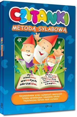 Czytanki metodą sylabową GREG. Autor: Hans Christian Andersen, Jakub i Wilhelm Grimm. SmakLiter.pl Okładka książki Czytanki metodą sylabową GREG