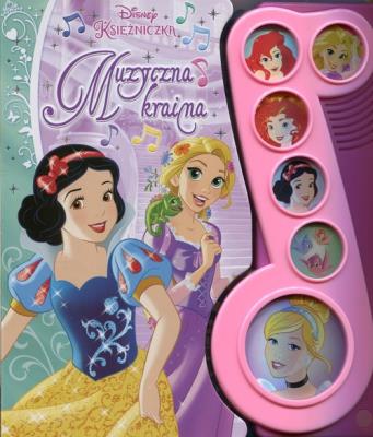 Okładka książki Disney Księżniczka. Muzyczna kraina