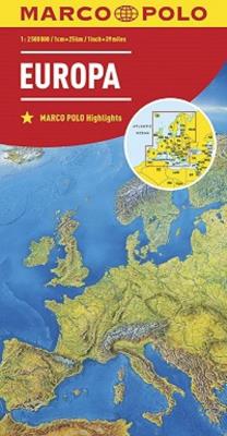 Europa Mapa. Autor: Opracowanie zbiorowe. SmakLiter.pl Okładka książki Europa Mapa