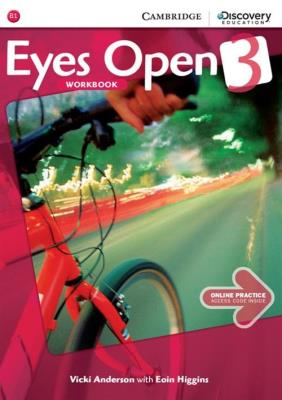 Eyes Open 3 Workbook + Online Practice. Autor: Anderson Vicki, Higgins Eoin. SmakLiter.pl Okładka książki Eyes Open 3 Workbook + Online Practice