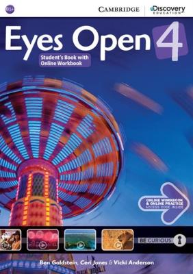 Eyes Open 4 Student's Book Online Workbook. Autor: Goldstein Ben, Jones Ceri, Anderson Vicki. SmakLiter.pl Okładka książki Eyes Open 4 Student's Book Online Workbook