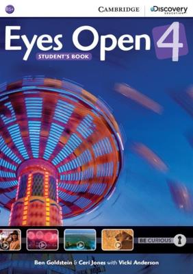Eyes Open 4 Student's Book. Autor: Goldstein Ben, Jones Ceri, Anderson Vicki. SmakLiter.pl Okładka książki Eyes Open 4 Student's Book