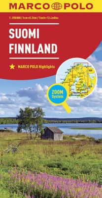 Finlandia Mapa. Autor: Opracowanie zbiorowe. SmakLiter.pl Okładka książki Finlandia Mapa